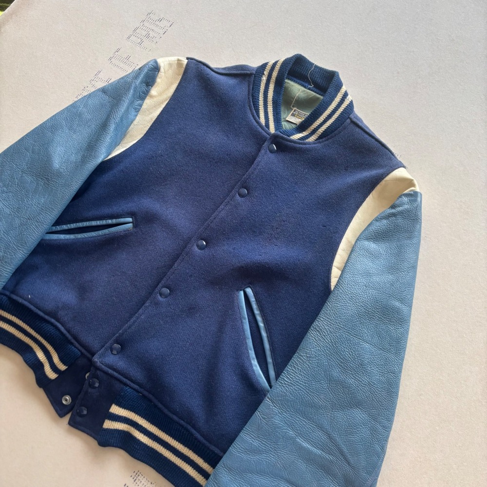 Vintage 60s/70s Hopkins Sporting Goods Varsity Jacket